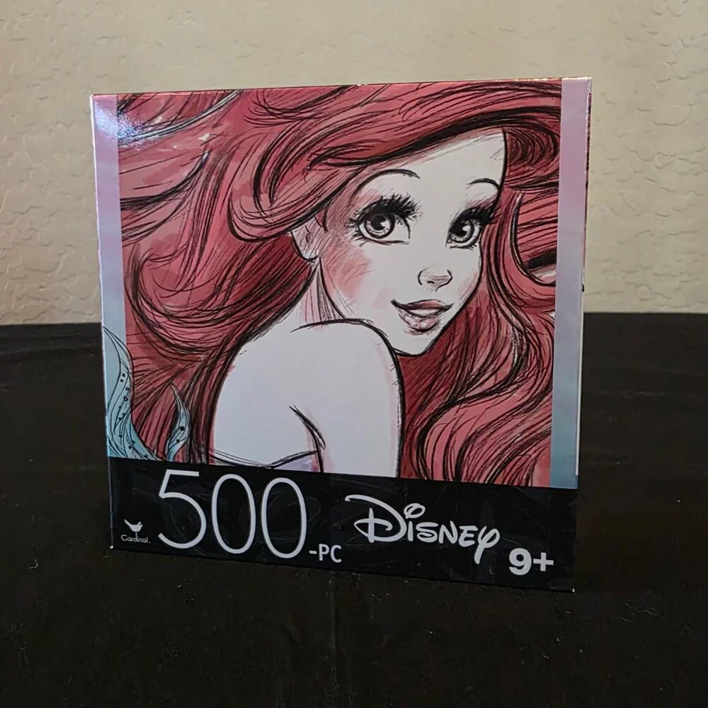 New 500 Piece ARIEL DISNEY Total Catch Jigsaw Puzzle The Little Mermaid